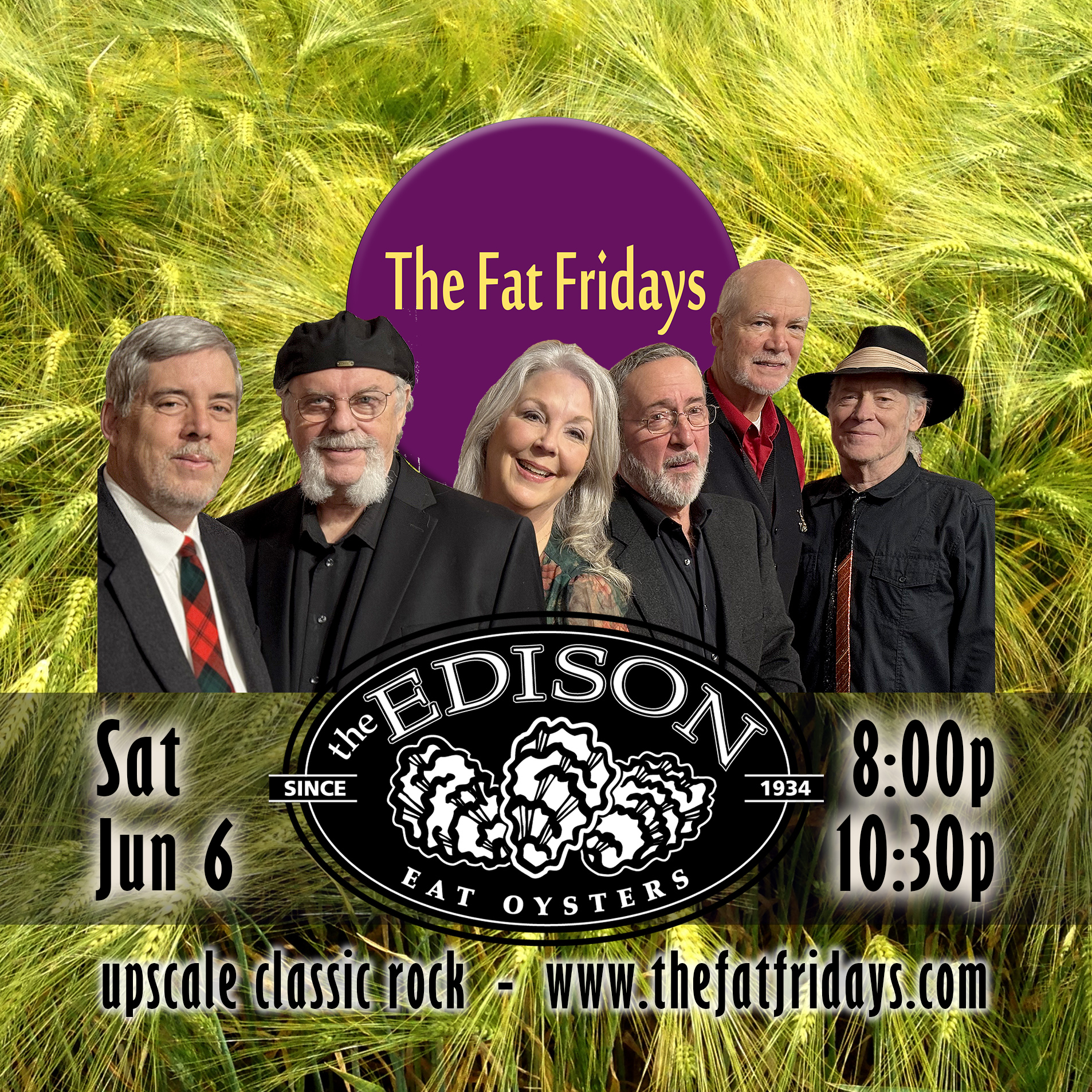 The Fat Fridays band at The Old Edison